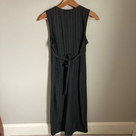 Vintage Gray Maxi Dress Size 5/6 - Picture 3 of 5